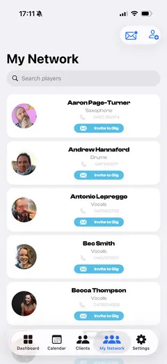 Player Network